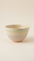 Ceramic Mixing Bowl in Buttercream
