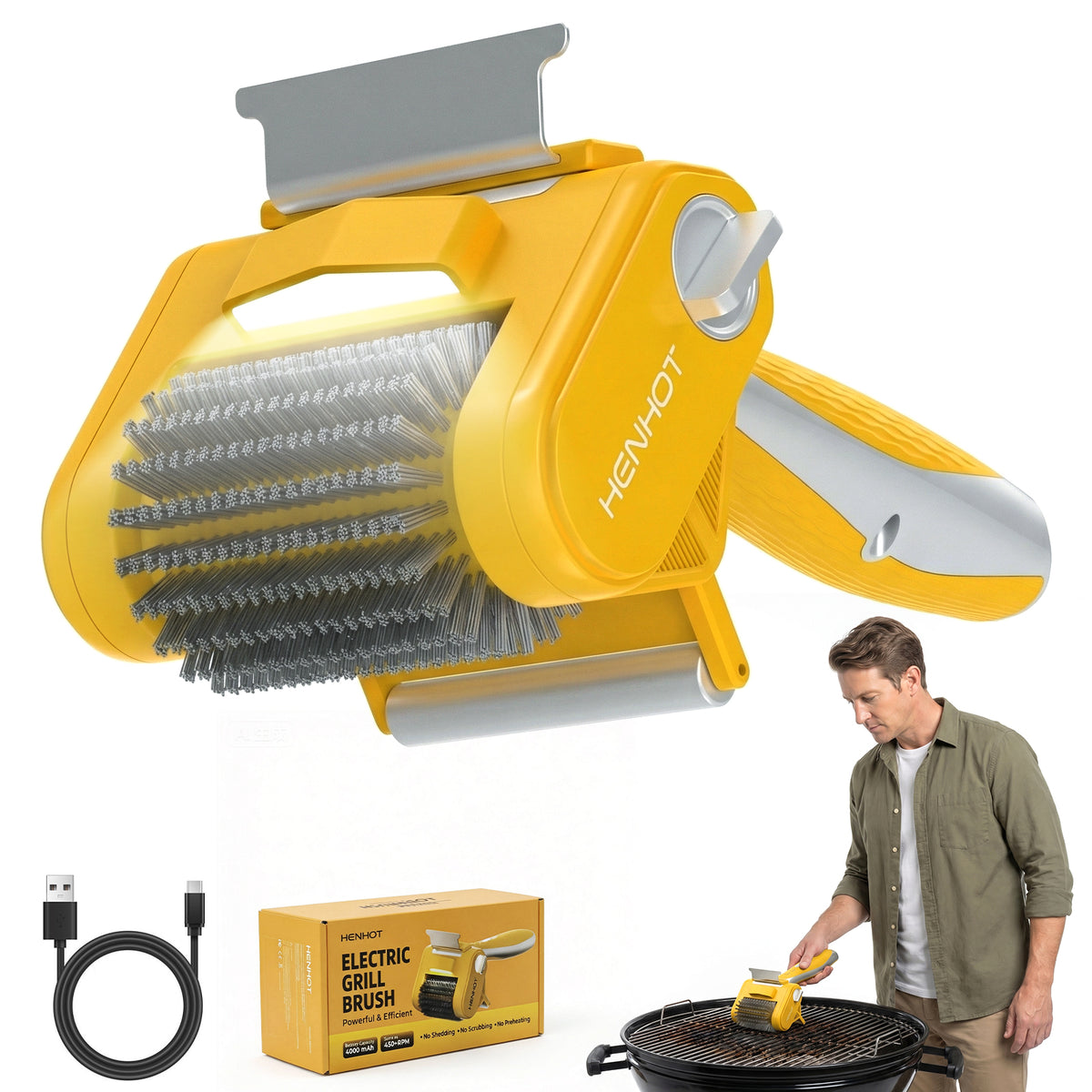 Electric Grill Brush